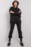 Cozy Hooded Sweatshirt and Pants Set with Pockets