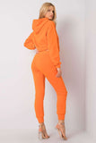 Hooded Sweatshirt and Fitted Pants Set