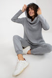 Cozy Women's Hoodie and Pants Set with Pockets