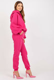 Cozy Hoodie and Pants Set with Pockets and Waist Tie