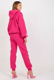 Cozy Hoodie and Pants Set with Pockets and Waist Tie
