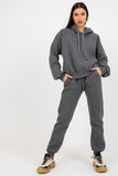 Cozy Hooded Sweatshirt Set with Pants and Pockets