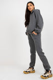 Cozy Hooded Sweatshirt Set with Pants and Pockets
