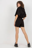 Casual Hooded Tracksuit Set with Shorts and Pockets