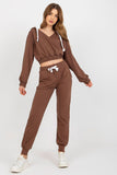 Cozy Short Hoodie and Long Pants Sweatshirt Set