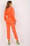 Cozy Hoodie and Pants Set with Tie Waist and Pockets