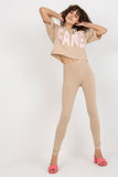 Cozy Sweatshirt Set with Hood and Leggings