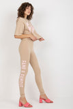 Cozy Sweatshirt Set with Hood and Leggings