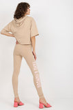 Cozy Sweatshirt Set with Hood and Leggings