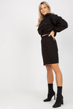 Everyday Sweatshirt and Skirt Set with Hood and Pocket