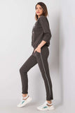 Chic Women's Tracksuit Set with Sweatshirt and Pants