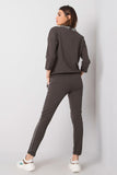 Chic Women's Tracksuit Set with Sweatshirt and Pants