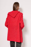 Soft Minimalist Sweater Coat with Hip Pockets