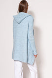 Soft Minimalist Sweater Coat with Dropped Shoulders