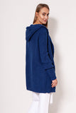 Minimalist Soft Sweater Coat with Dropped Shoulders