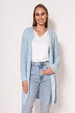 Minimalist Soft Sweater Coat with Hip Pockets
