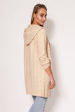 Soft Minimalist Sweater Coat with Hip Pockets
