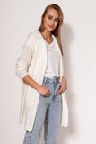 Soft Minimalist Sweater Coat with Hip Pockets