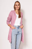 Minimalist Soft Sweater Coat with Dropped Shoulders