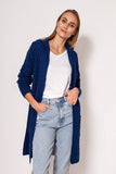 Soft Minimalist Sweater Coat with Hip Pockets