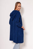 Soft Minimalist Sweater Coat with Hip Pockets