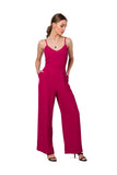 Elegant One-Piece Suit with Adjustable Thin Straps