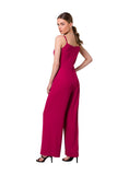 Elegant One-Piece Suit with Adjustable Thin Straps