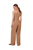 Elegant One-Piece Suit with Adjustable Thin Straps