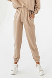 Soft Cotton Sweatpants with Drawstring and Pockets
