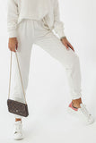 Comfortable Cotton Sweatpants with Drawstring and Pockets