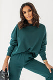 Trendy Oversized Sweatshirt in Seasonal Colors