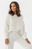 Trendy Oversize Sweatshirt in Stylish Seasonal Colors