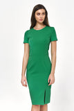Versatile Waist-Cut Dress for Office to Evening Style