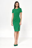 Versatile Waist-Cut Dress for Office to Evening Style
