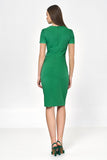 Versatile Waist-Cut Dress for Office to Evening Style