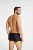 Men's Classic Boxer Swim Trunks with Stylish Print