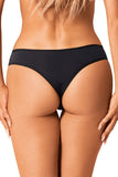Elegant Floral Embroidered Black Bella Rou Panties