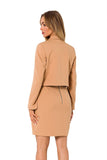Chic Short-Cut Button Jacket with Long Sleeves