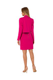 Chic Short Cut Jacket with One Button Closure