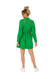 Multifunctional Zippered Sweatshirt with Cutouts & Lacing