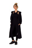 Cozy Hooded Sweatshirt with Pockets and Zipper