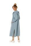 Cozy Hooded Sweatshirt with Pockets and Zipper