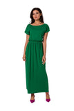 One-Shoulder Comfortable Cotton Maxi Dress
