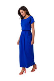 One-Shoulder Comfortable Cotton Maxi Dress