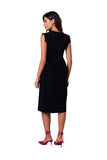 Elevated Waistline Midi Dress - Holiday Essential