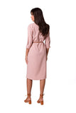 Unbuttoned Safari Dress with Pockets & Belt Included