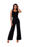 Elegant Lightweight Pants with Decorative Gold Buttons