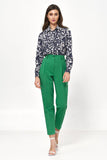 Elegant High-Waisted Balloon Pants with Pockets