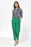 Elegant High-Waisted Balloon Pants with Pockets