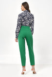 Elegant High-Waisted Balloon Pants with Pockets
